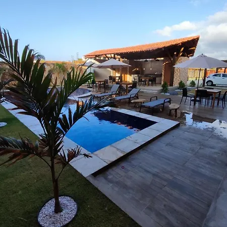 Casa Na Praia Com Piscina Luis Correia Exterior photo